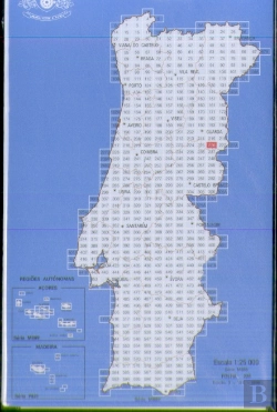 Bertrand.pt - Carta Militar de Portugal (esc.1:25,000) nº 226 - SABUGAL