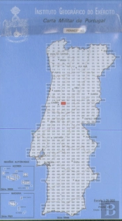 Carta Militar de Portugal (esc.1:25,000) nº 231 - PENACOVA