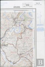 Carta Militar de Portugal (esc.1:25,000) nº 232 - ARGANIL