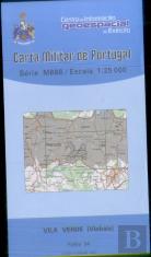 Carta Militar de Portugal (esc.1:25,000) nº 24 - VILA VERDE