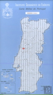Carta Militar de Portugal (esc.1:25,000) nº 262 - REDINHA