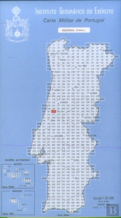 Bertrand.pt - Carta Militar de Portugal (esc.1:25,000) nº 262 - REDINHA