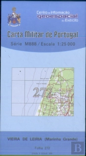 Carta Militar de Portugal (esc.1:25,000) nº 272 - VIEIRA DE LEIRIA