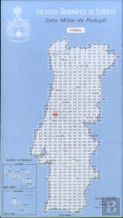 Carta Militar de Portugal (esc.1:25,000) nº 274 - POMBAL