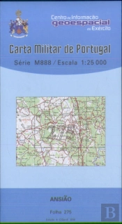 Carta Militar de Portugal (esc.1:25,000) nº 275 - ANSIÃO