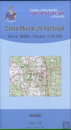 Bertrand.pt - Carta Militar de Portugal (esc.1:25,000) nº 275 - ANSIÃO