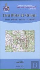 Carta Militar de Portugal (esc.1:25,000) nº 275 - ANSIÃO