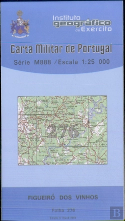 Bertrand.pt - Carta Militar de Portugal (esc.1:25,000) nº 276 - FIGUEIRÓ DOS VINHOS