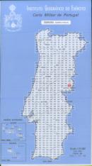Carta Militar de Portugal (esc.1:25,000) nº 282 - ZEBREIRA (Idanha-a-Nova)
