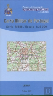 Carta Militar de Portugal (esc.1:25,000) nº 297 - LEIRIA