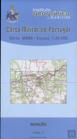 Bertrand.pt - Carta Militar de Portugal (esc.1:25,000) nº 3 - MONÇÃO
