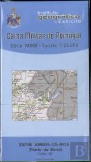 Carta Militar de Portugal (esc.1:25,000) nº 30 - GERMIL
