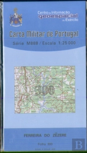Carta Militar de Portugal (esc.1:25,000) nº 300 - FERREIRA DO ZEZERE