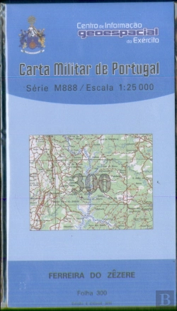 Bertrand.pt - Carta Militar de Portugal (esc.1:25,000) nº 300 - FERREIRA DO ZEZERE