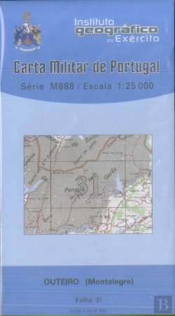 Bertrand.pt - Carta Militar de Portugal (esc.1:25,000) nº 31 - OUTEIRO
