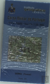 Carta Militar de Portugal (esc.1:25,000) nº 311 - SERRA