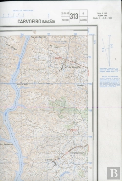 Bertrand.pt - Carta Militar de Portugal (esc.1:25,000) nº 313 - CARVOEIRO