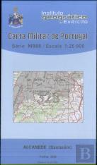 Carta Militar de Portugal (esc.1:25,000) nº 328 - ALCANENA