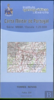 Carta Militar de Portugal (esc.1:25,000) nº 329 - TORRES NOVAS