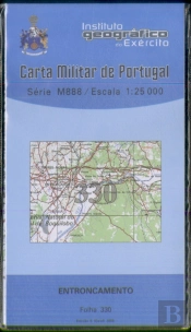 Carta Militar de Portugal (esc.1:25,000) nº 330 - ENTRONCAMENTO