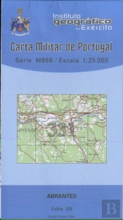 Carta Militar de Portugal (esc.1:25,000) nº 331 - ABRANTES
