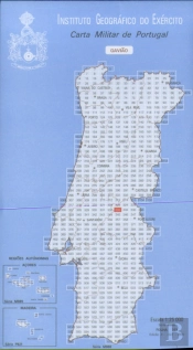Carta Militar de Portugal (esc.1:25,000) nº 333 - GAVIÃO