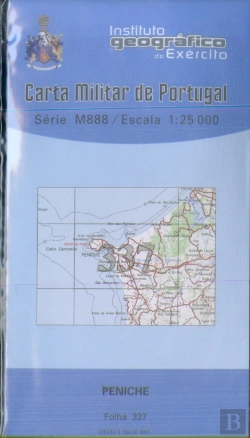 Bertrand.pt - Carta Militar de Portugal (esc.1:25,000) nº 337 - PENICHE