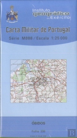 Bertrand.pt - Carta Militar de Portugal (esc.1:25,000) nº 338 - ÓBIDOS
