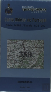 Carta Militar de Portugal (esc.1:25,000) nº 350 - BOMBARRAL