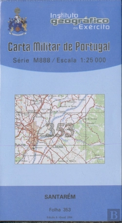 Bertrand.pt - Carta Militar de Portugal (esc.1:25,000) nº 353 - SANTARÉM