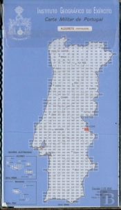 Carta Militar de Portugal (esc.1:25,000) nº 360 - ALEGRETE
