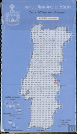 Bertrand.pt - Carta Militar de Portugal (esc.1:25,000) nº 360 - ALEGRETE