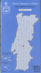 Carta Militar de Portugal (esc.1:25,000) nº 368 - GALVEIAS