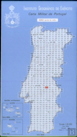 Bertrand.pt - Carta Militar de Portugal (esc.1:25,000) nº 369 - SEDA