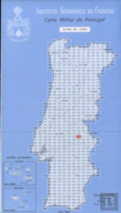 Carta Militar de Portugal (esc.1:25,000) nº 370 - ALTER DO CHÃO