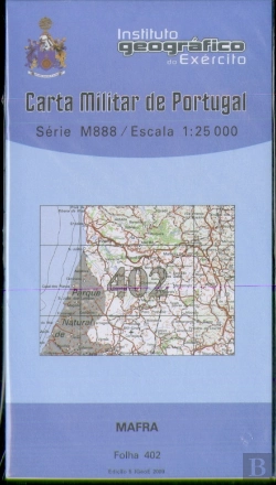 Bertrand.pt - Carta Militar de Portugal (esc.1:25,000) nº 402 - MAFRA