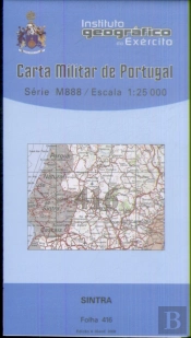Carta Militar de Portugal (esc.1:25,000) nº 416 - SINTRA