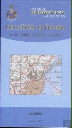 Bertrand.pt - Carta Militar de Portugal (esc.1:25,000) nº 417 - Loures