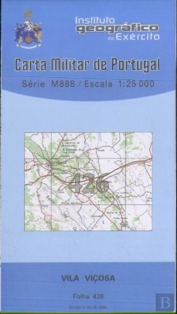 Bertrand.pt - Carta Militar de Portugal (esc.1:25,000) nº 426 - VILA VIÇOSA