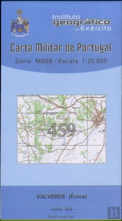 Bertrand.pt - Carta Militar de Portugal (esc.1:25,000) nº 459 - VALVERDE