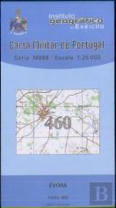 Carta Militar de Portugal (esc.1:25,000) nº 460 - ÉVORA