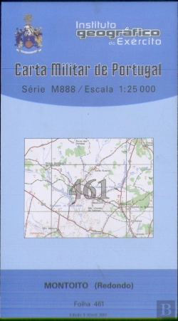 Bertrand.pt - Carta Militar de Portugal (esc.1:25,000) nº 461 - MONTOITO