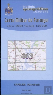 Carta Militar de Portugal (esc.1:25,000) nº 463 - CAPELINS