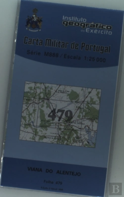 Bertrand.pt - Carta Militar de Portugal (esc.1:25,000) nº 479 - VIANA DO ALENTEJO