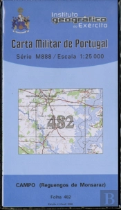 Carta Militar de Portugal (esc.1:25,000) nº 482 - CAMPO (Reguengos de Monsaraz)