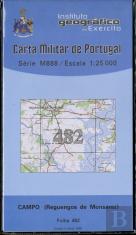 Carta Militar de Portugal (esc.1:25,000) nº 482 - CAMPO (Reguengos de Monsaraz)