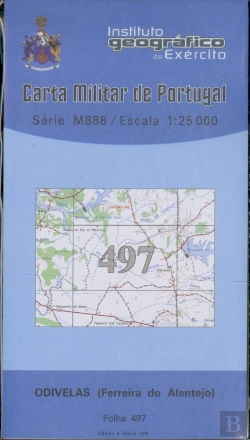 Bertrand.pt - Carta Militar de Portugal (esc.1:25,000) nº 497 - ODIVELAS