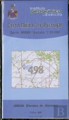 Carta Militar de Portugal (esc.1:25,000) nº 498 - GREGA (Ferreira do Alentejo)