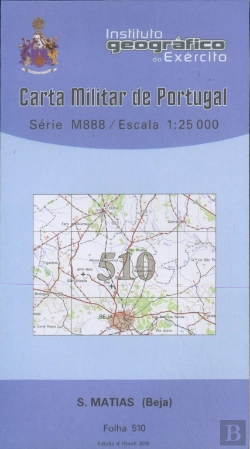 Bertrand.pt - Carta Militar de Portugal (esc.1:25,000) nº 510 - SÃO MATIAS