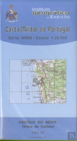 Bertrand.pt - Carta Militar de Portugal (esc.1:25,000) nº 54 - MARINHAS